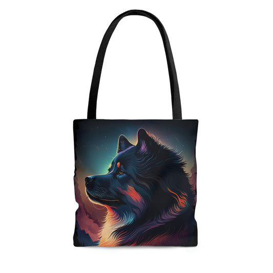 Finnish Lapphund - Stars #4 - Tote Bag