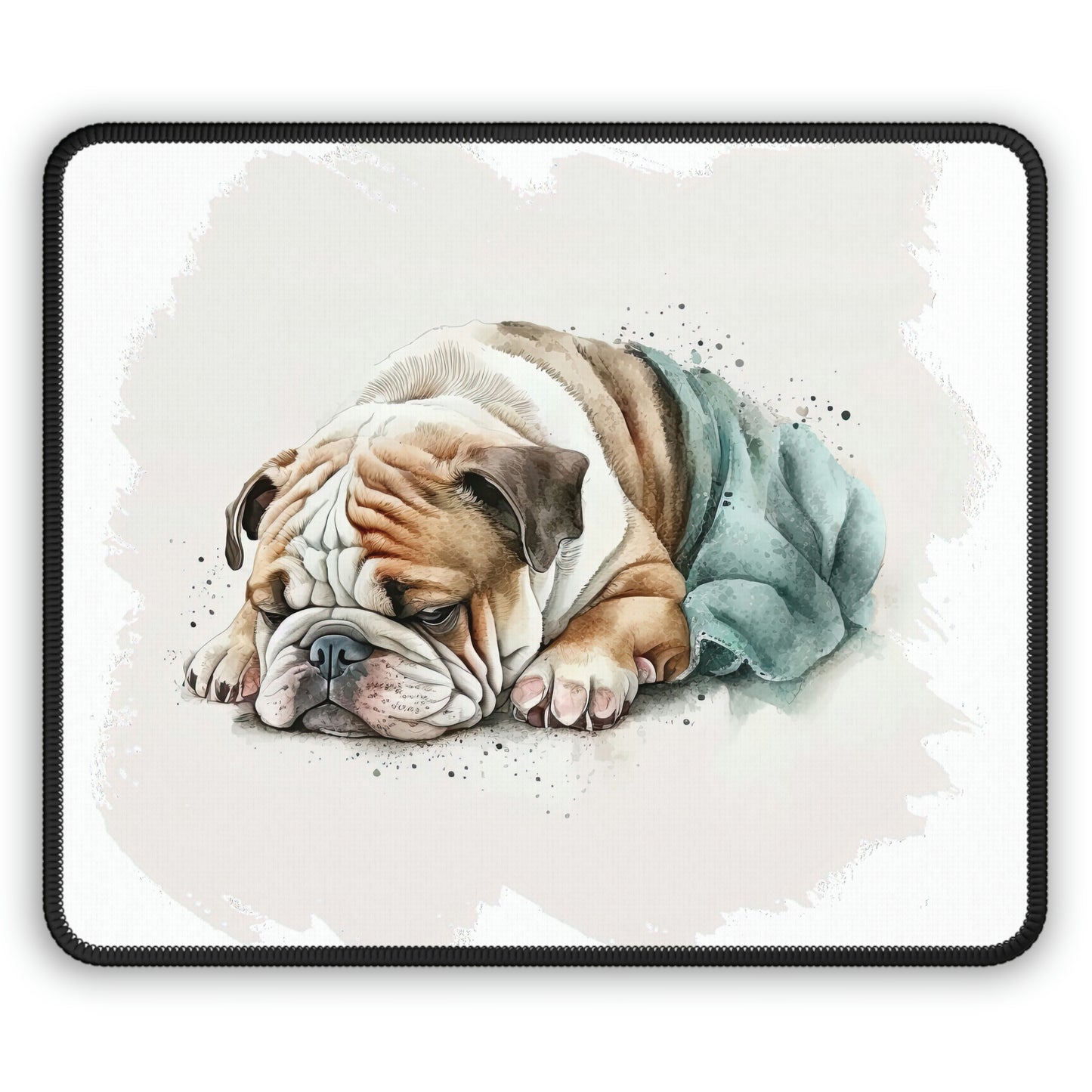 English Bulldog (Sleeping) Mouse Pad