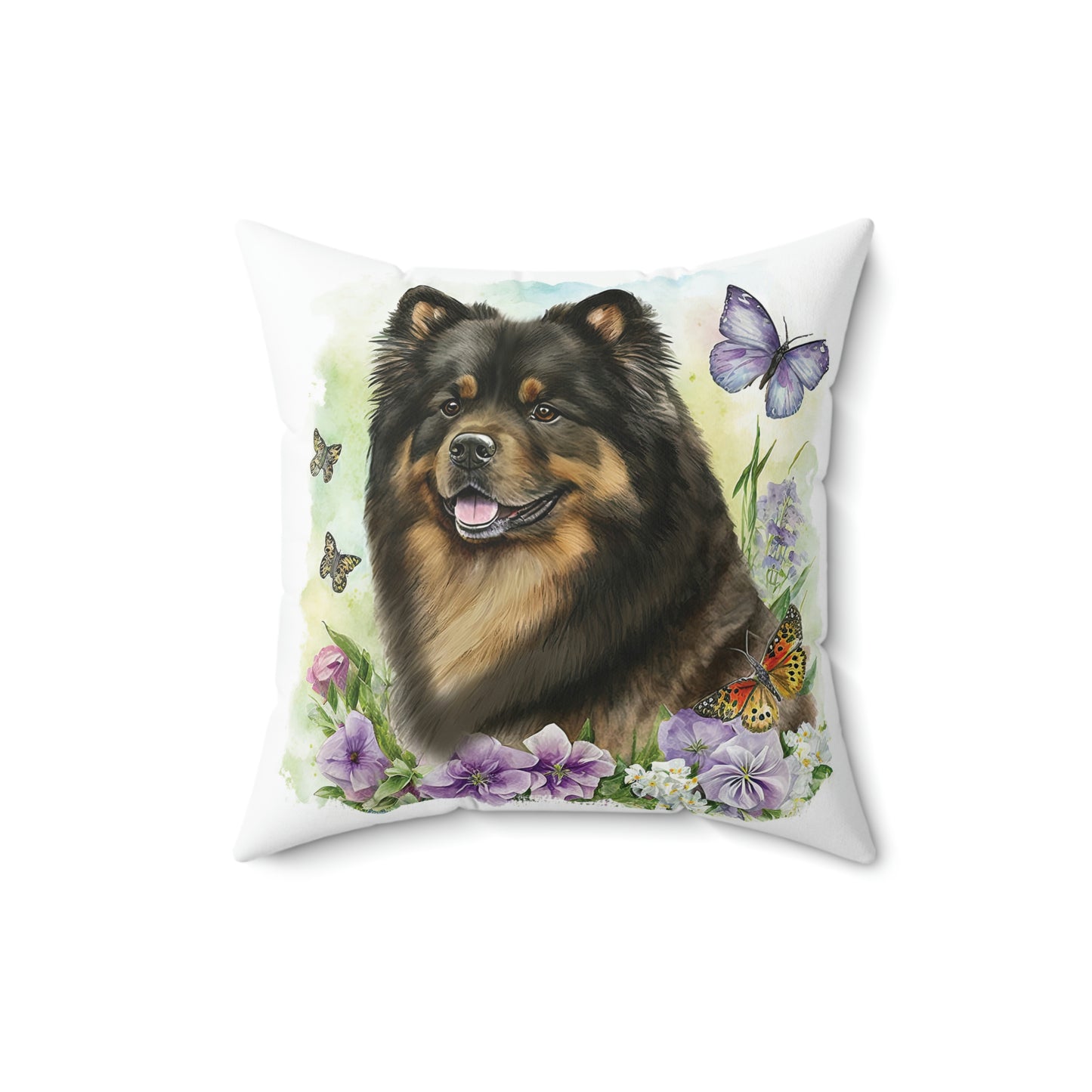 Finnish Lapphund - Spring #5 - Pillow