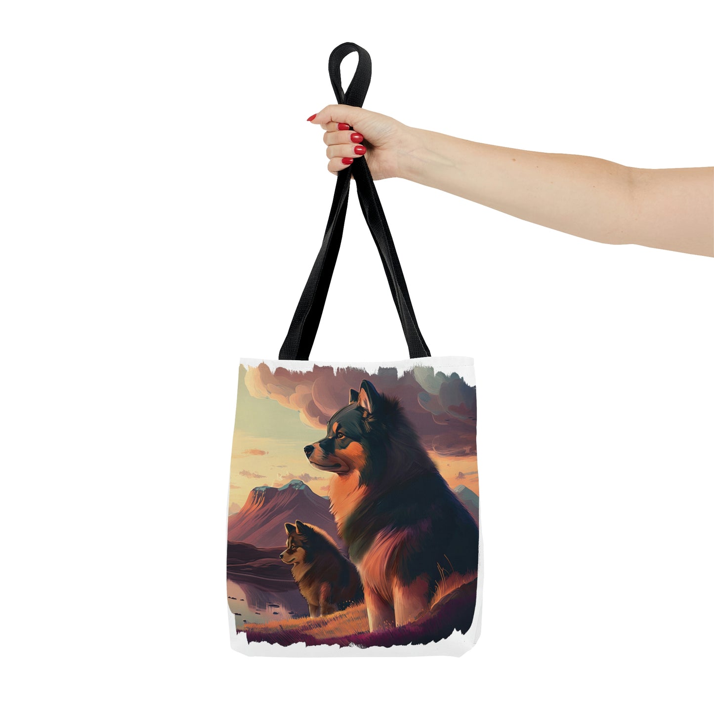 Finnish Lapphund - Field #1 - Tote Bag