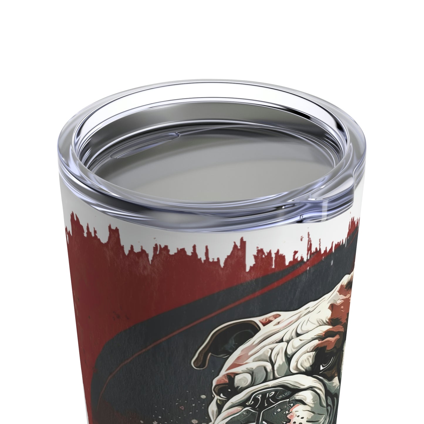 English Bulldog (Walking) Stainless Steel Tumbler