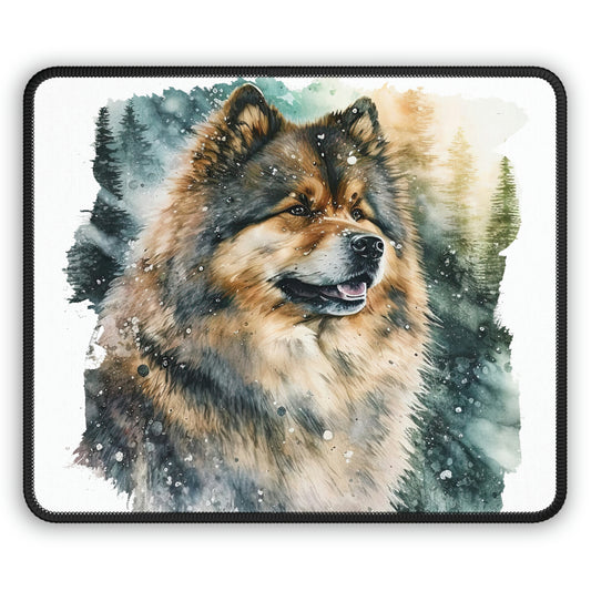 Finnish Lapphund - Snowy #2 - Mouse Pad