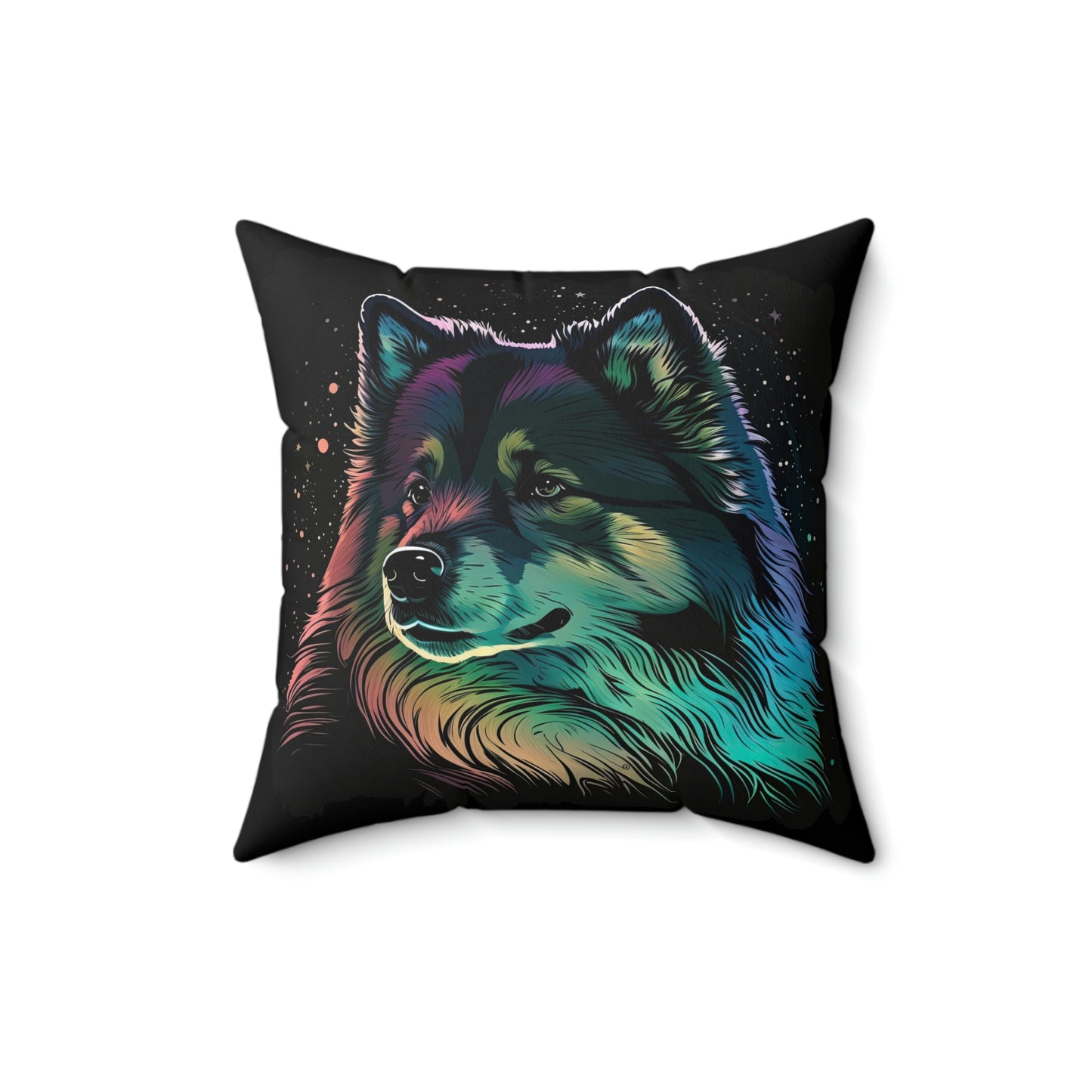 Finnish Lapphund - Stars #1 - Pillow