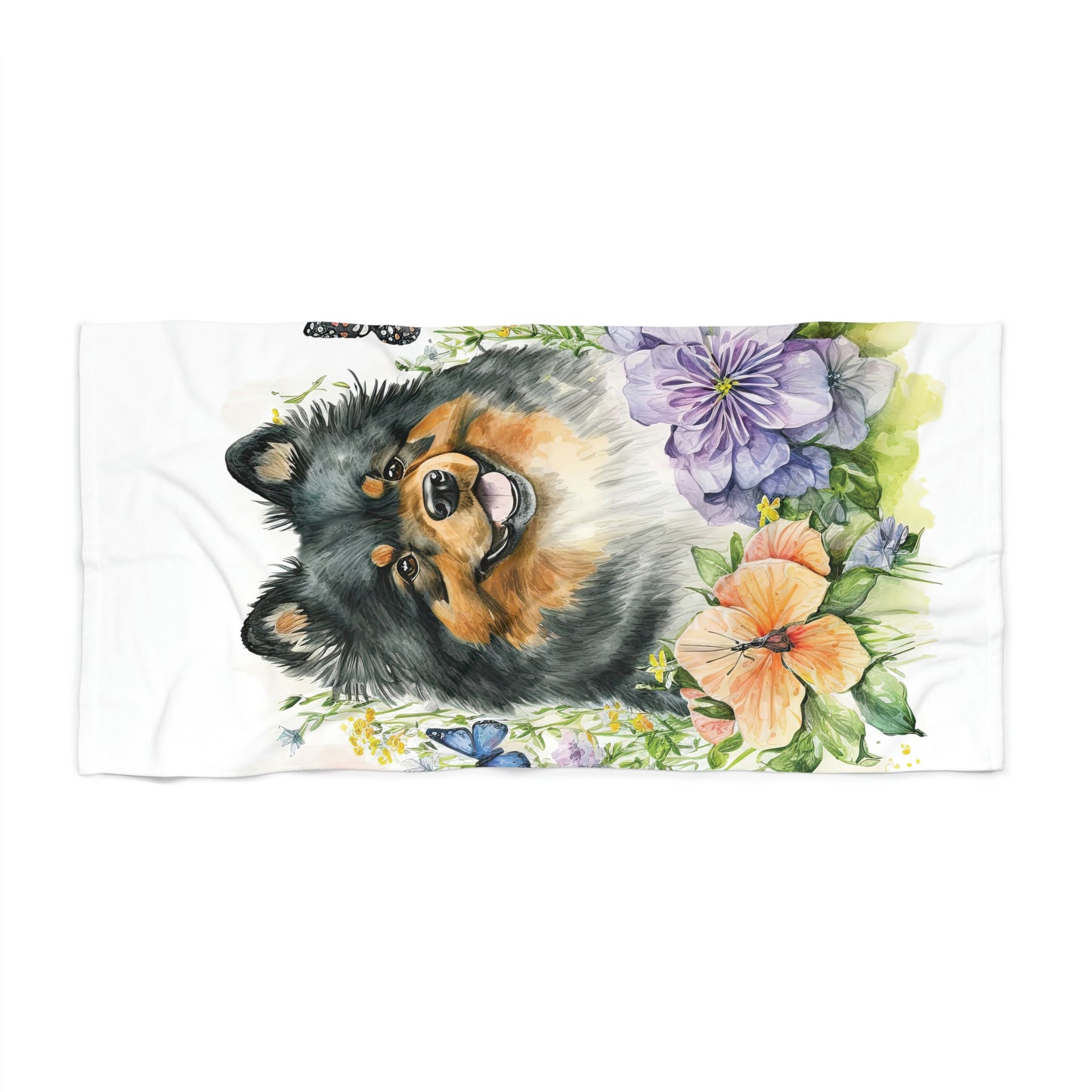 Finnish Lapphund - Spring #2 - Beach Towel