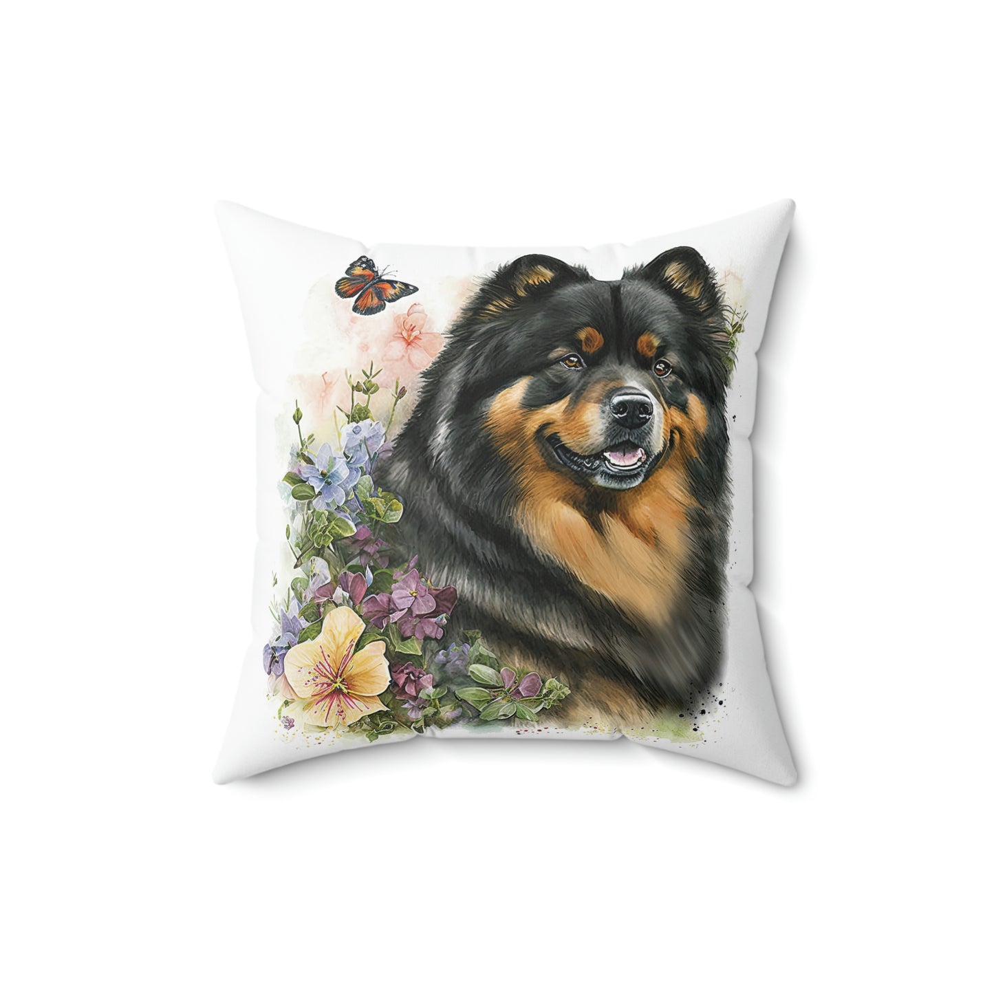 Finnish Lapphund - Spring #4 - Pillow