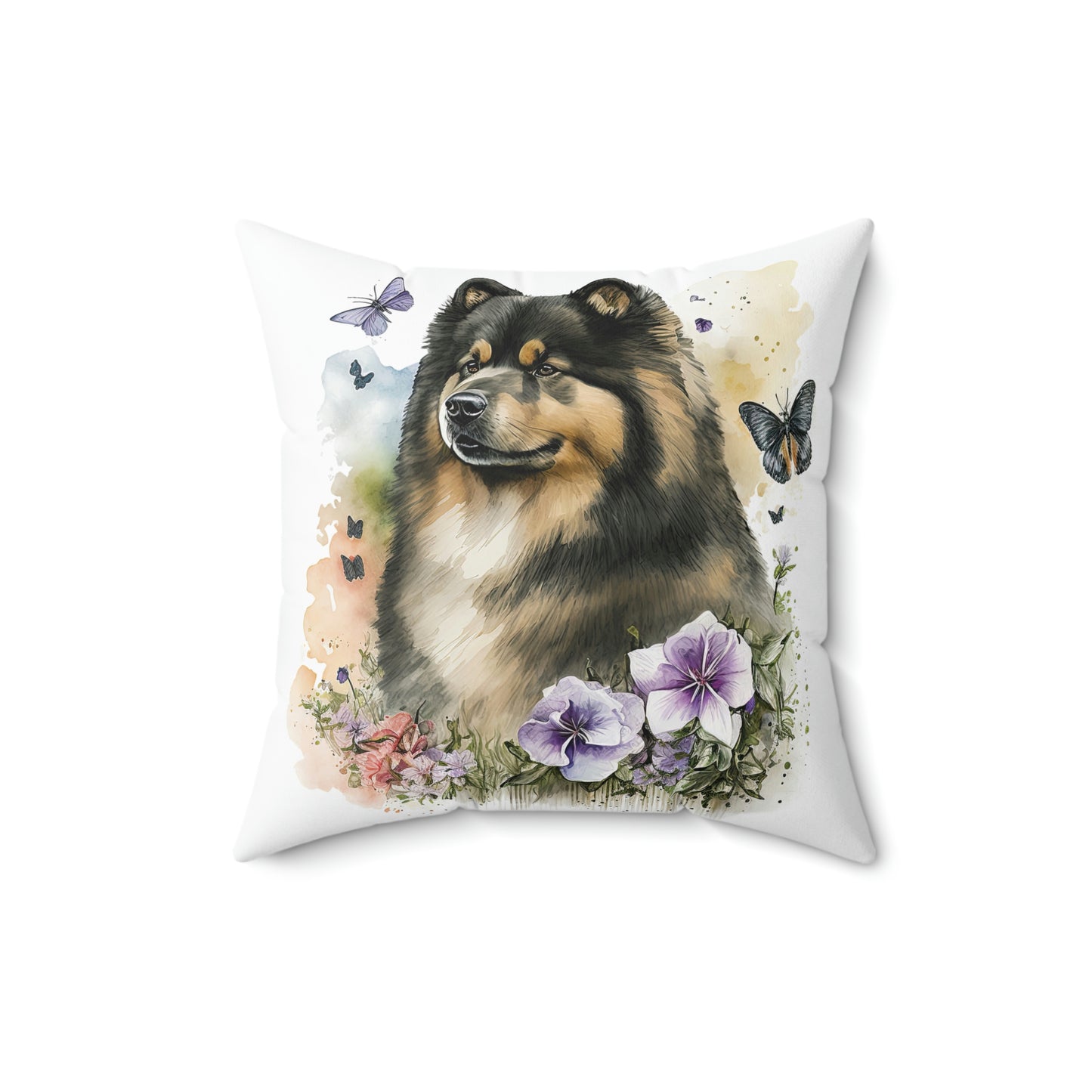 Finnish Lapphund - Spring #3 - Pillow