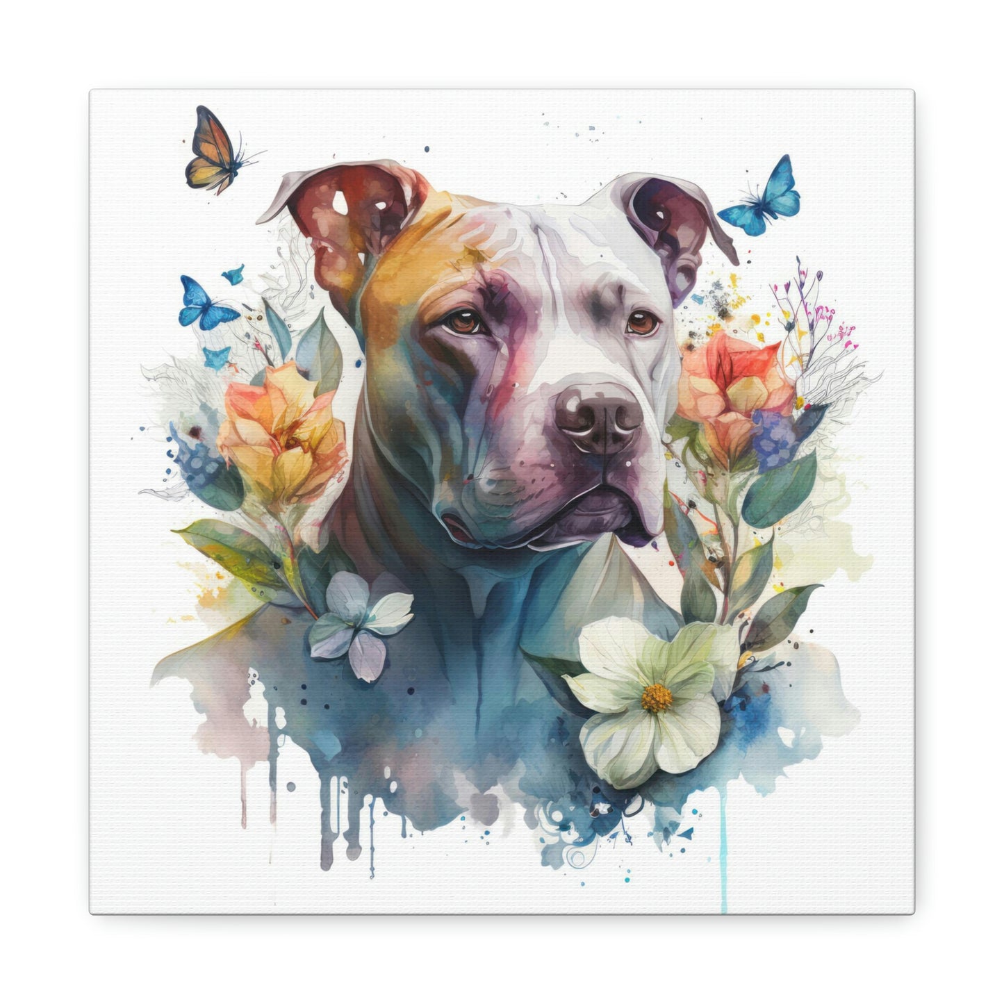 Pit Bull Canvas Gallery Wrap