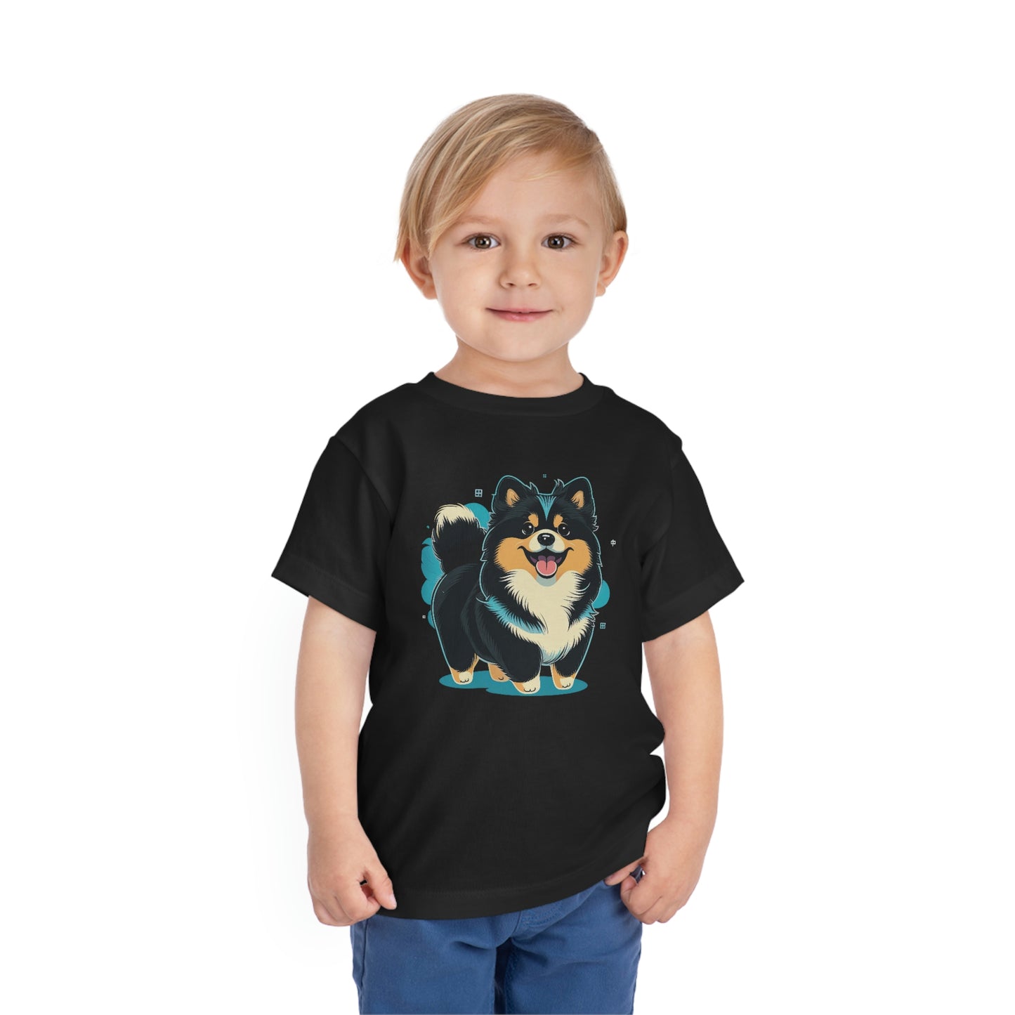 Finnish Lapphund - Cartoon #2 - Toddler T-Shirt