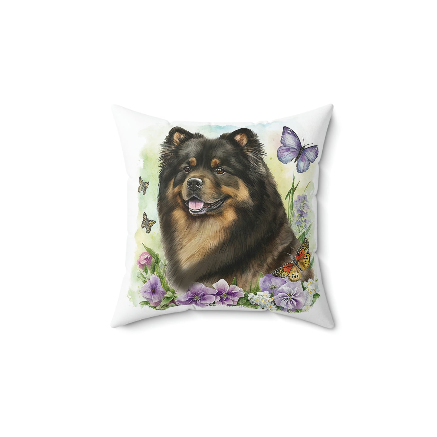 Finnish Lapphund - Spring #5 - Pillow