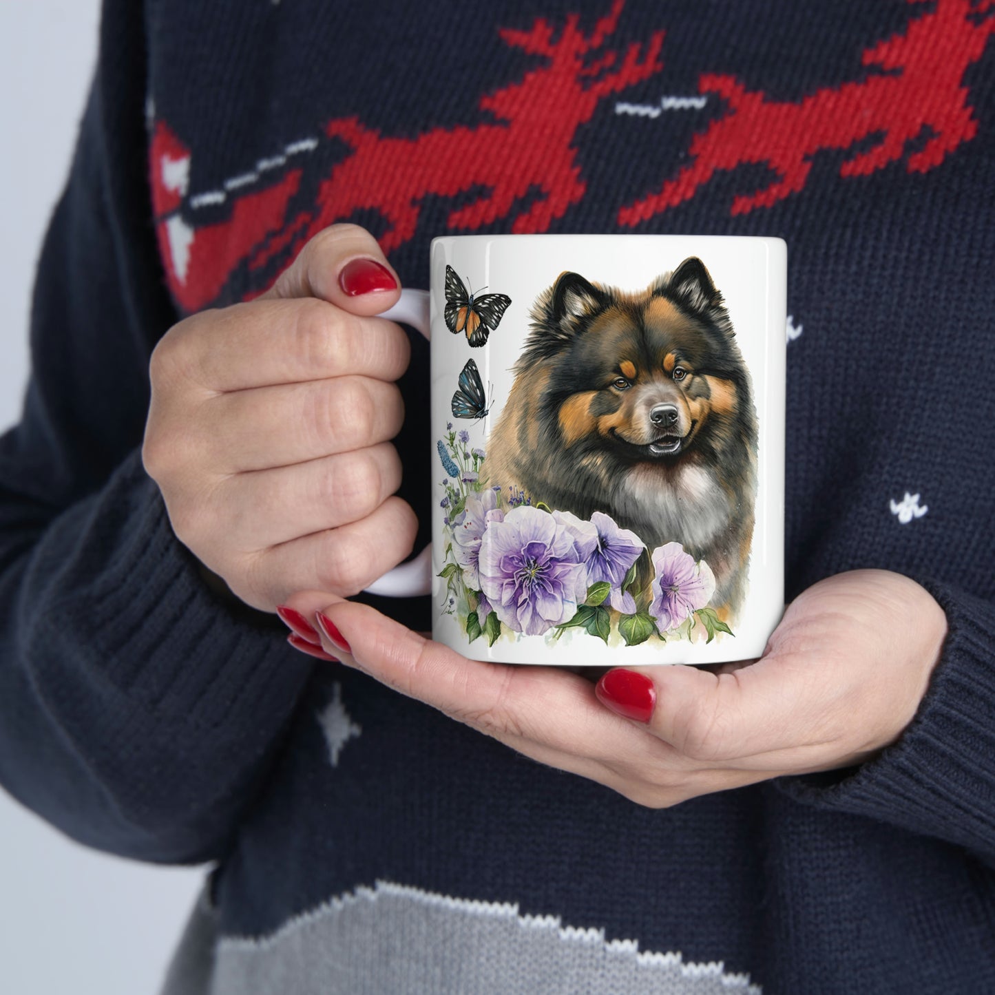 Finnish Lapphund - Spring #8 - Mug