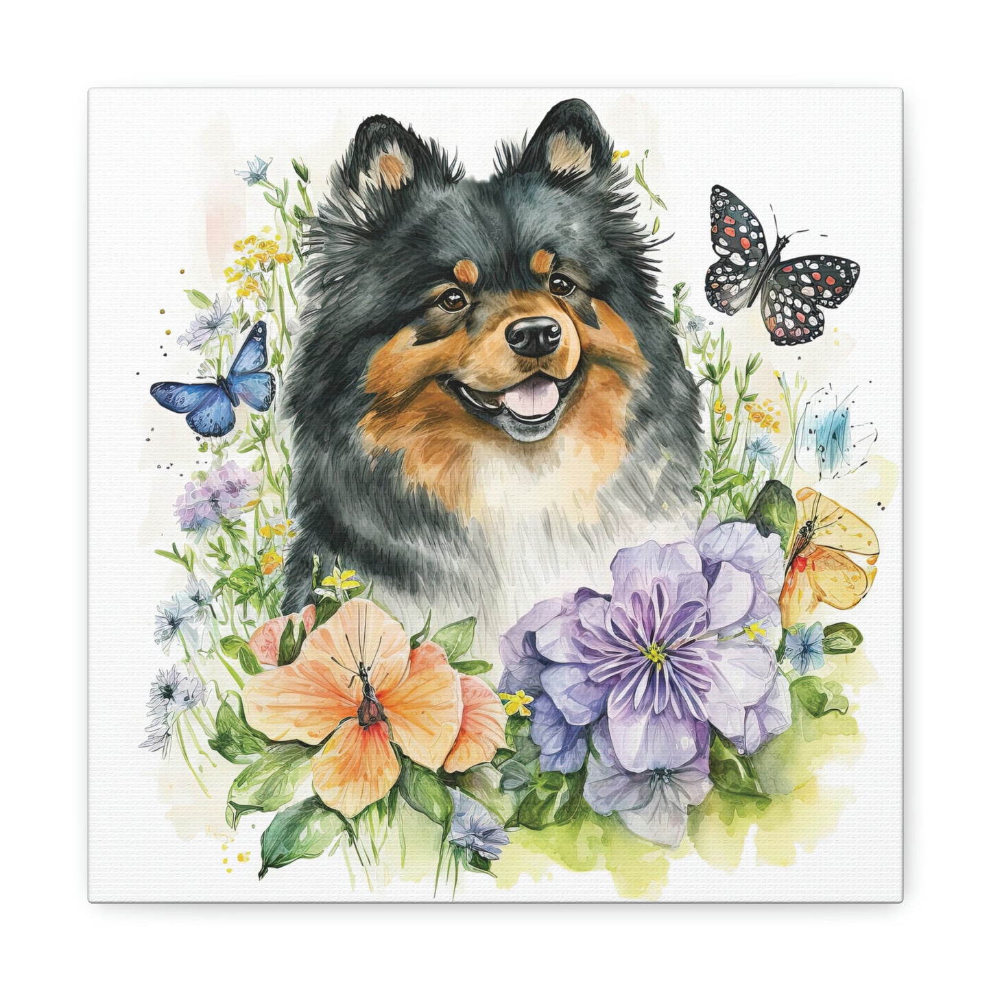 Finnish Lapphund - Spring #2 - Canvas