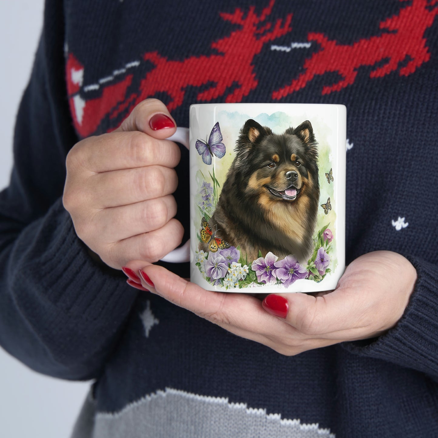 Finnish Lapphund - Spring #5 - Mug