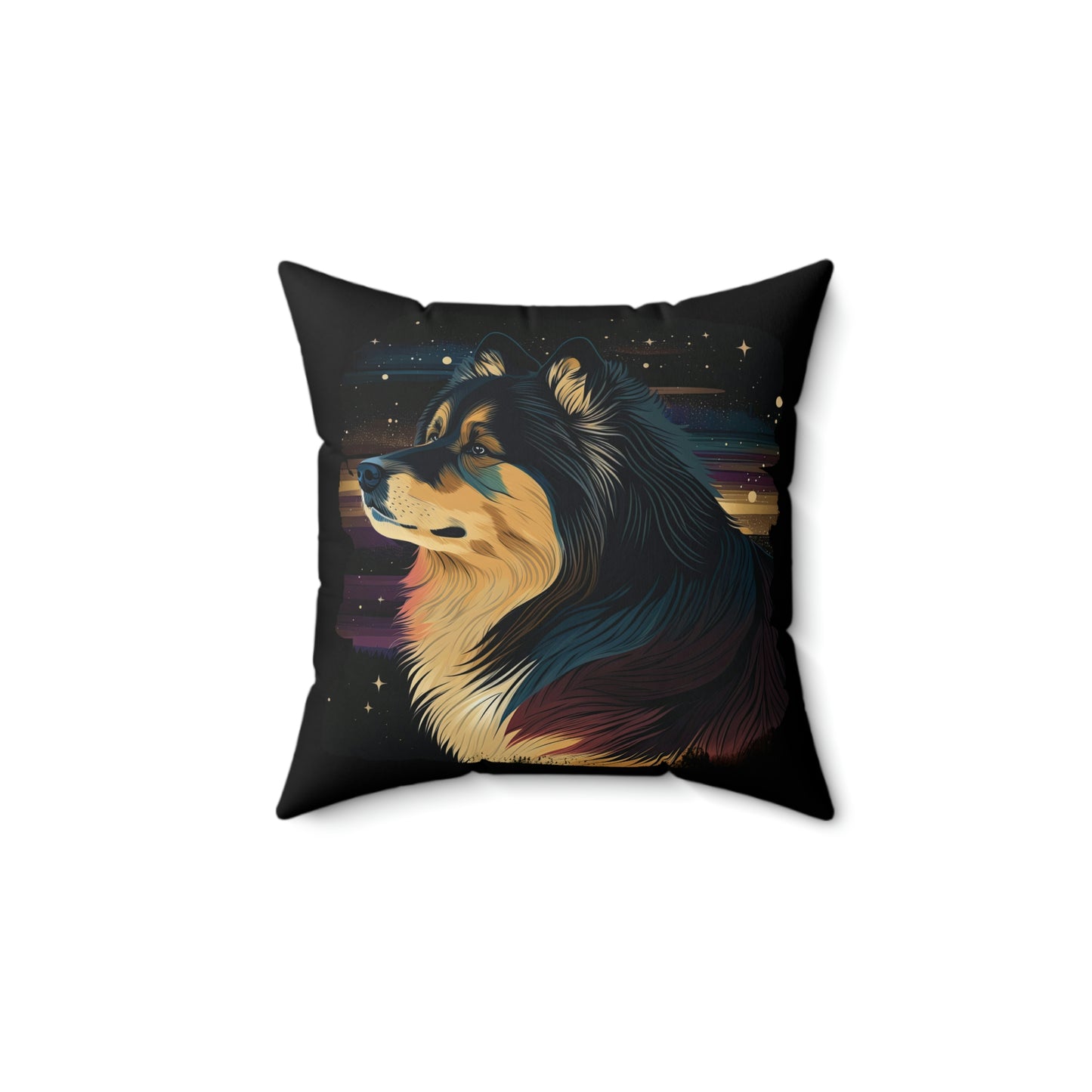 Finnish Lapphund - Stars #2 - Pillow