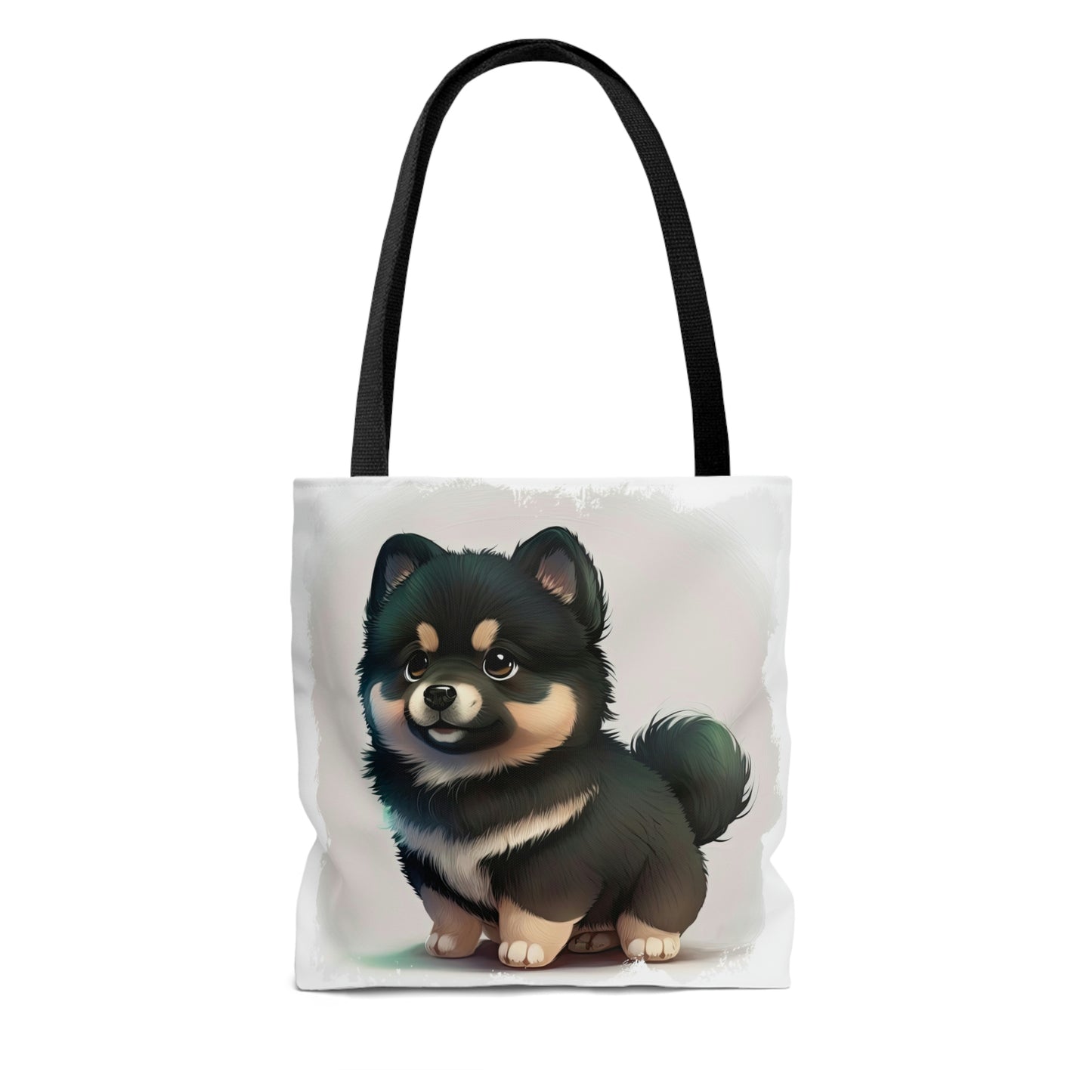 Finnish Lapphund - Cartoon #1 - Tote Bag