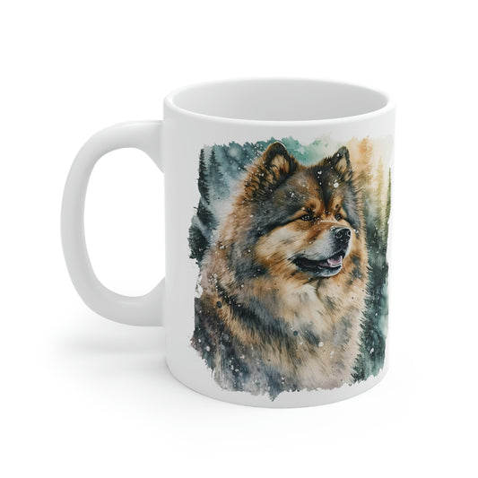 Finnish Lapphund - Snowy #2 - Mug