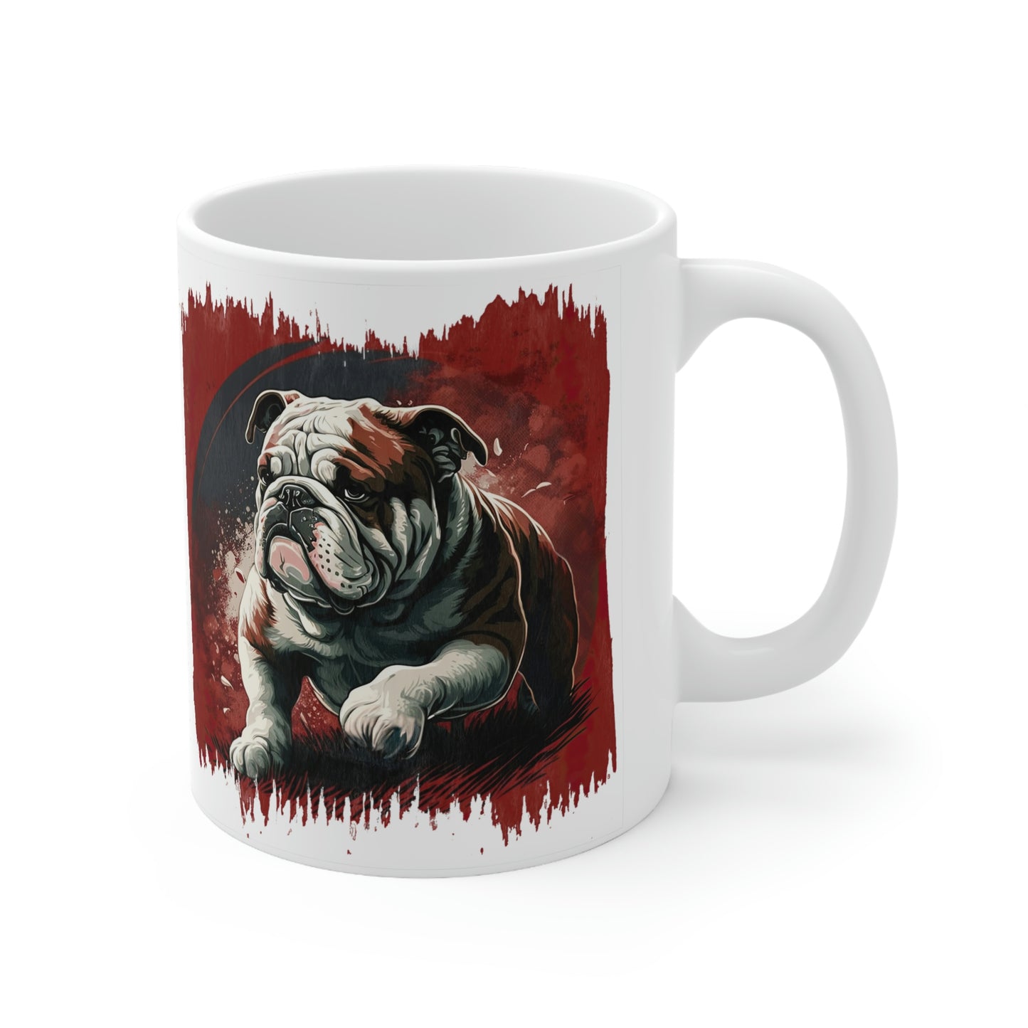 English Bulldog (Walking) Ceramic Mug