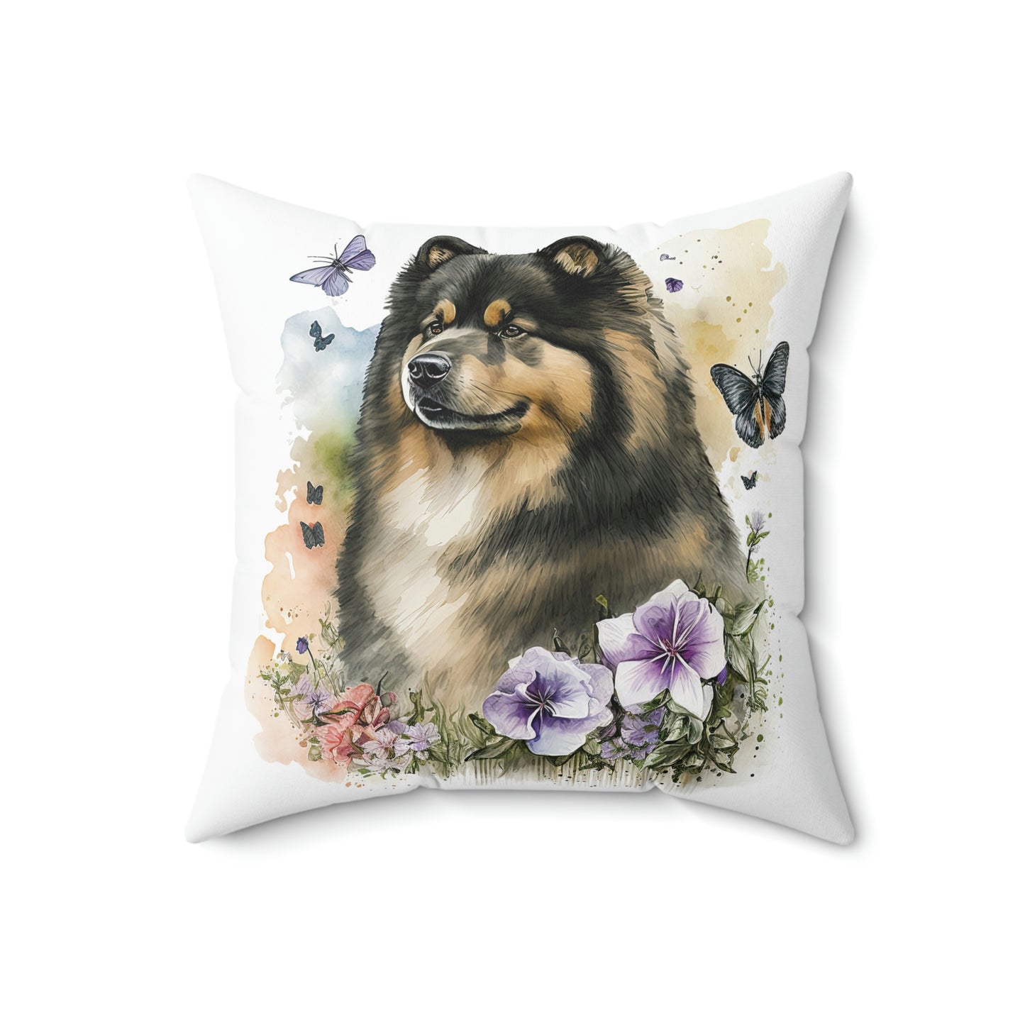 Finnish Lapphund - Spring #3 - Pillow