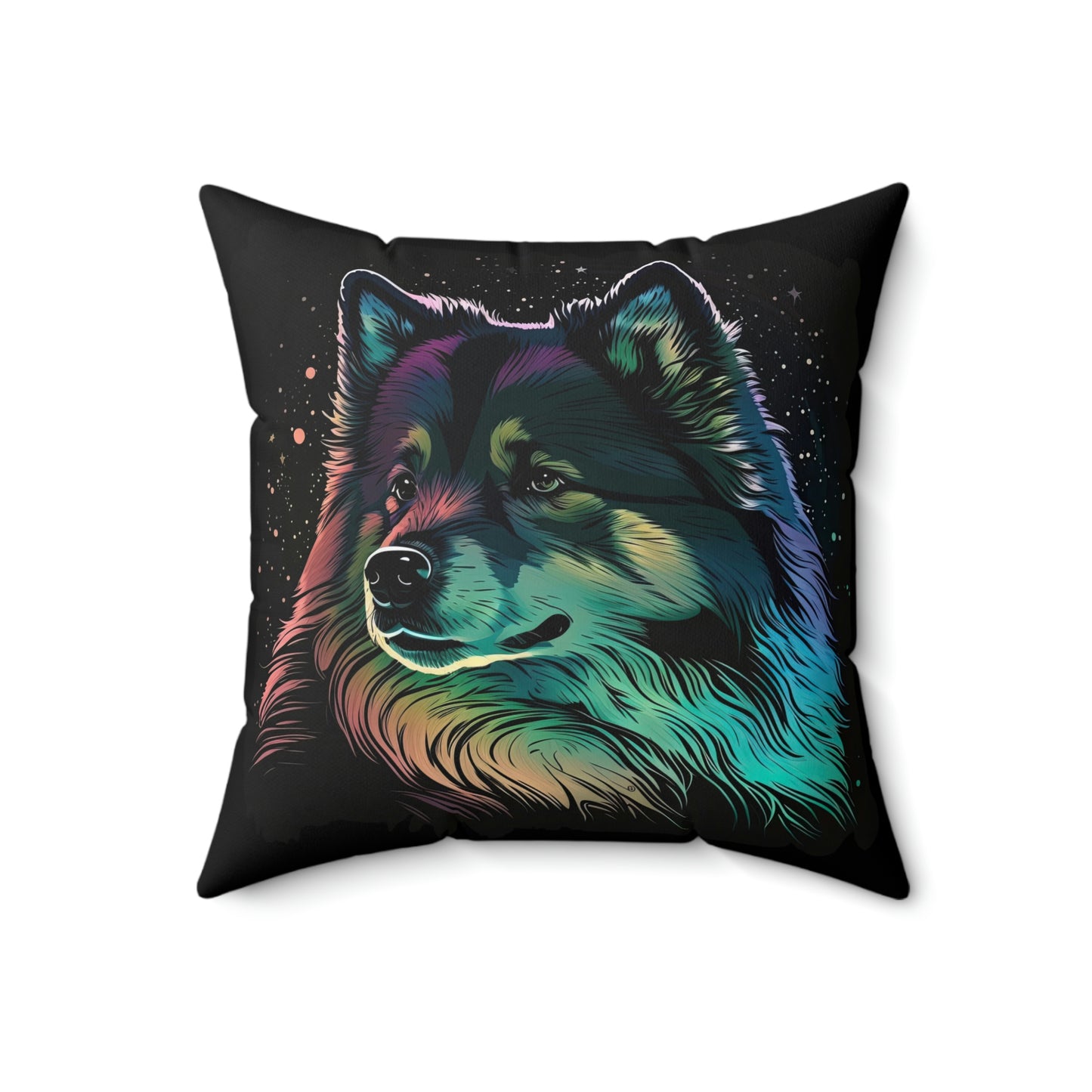 Finnish Lapphund - Stars #1 - Pillow