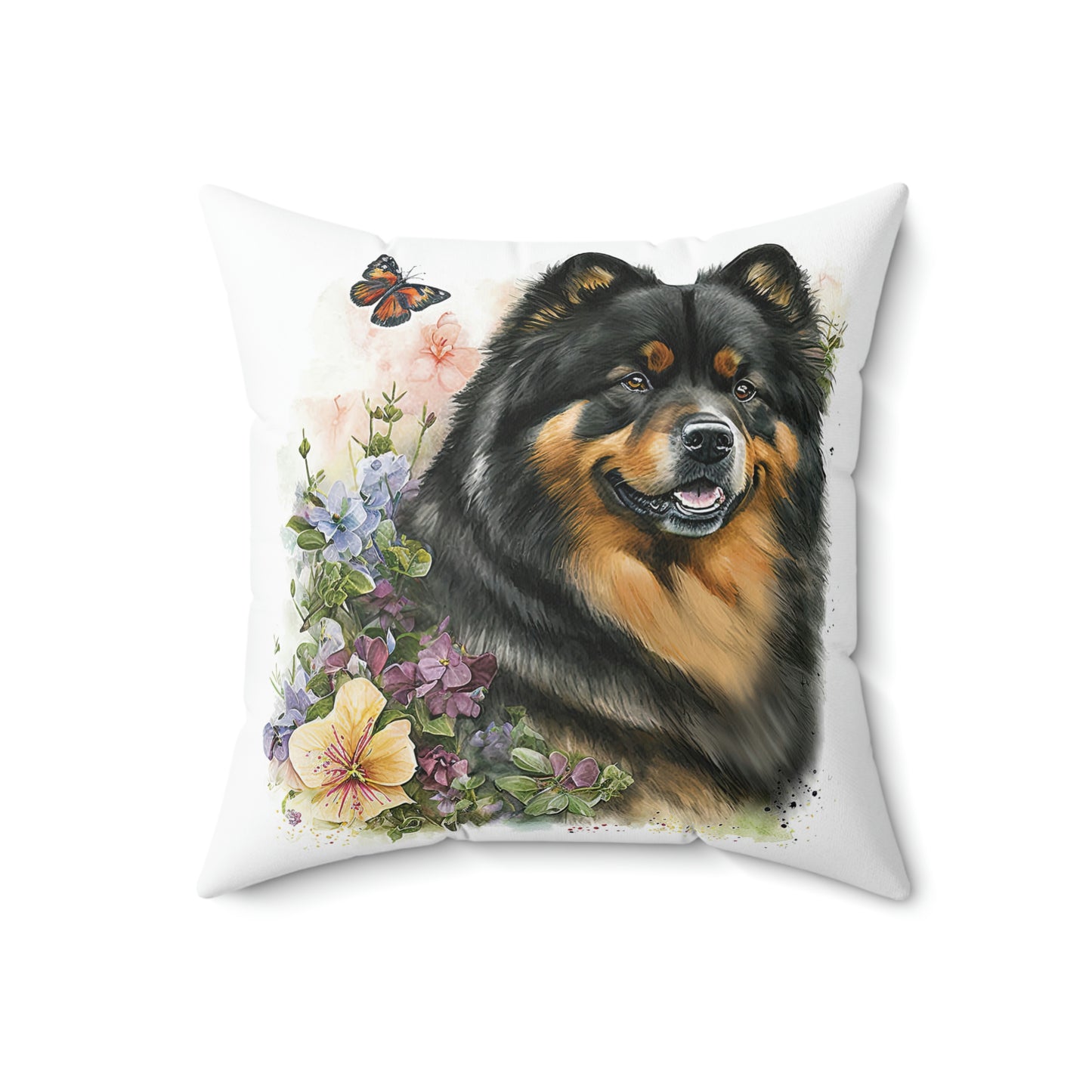 Finnish Lapphund - Spring #4 - Pillow