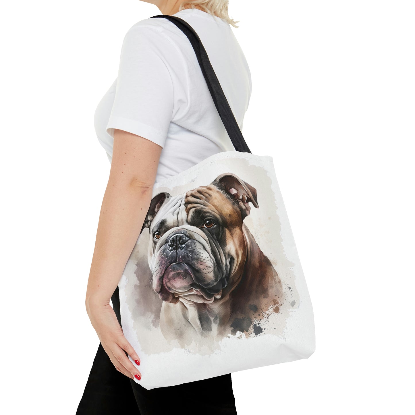 English Bulldog (Portrait) Tote Bag