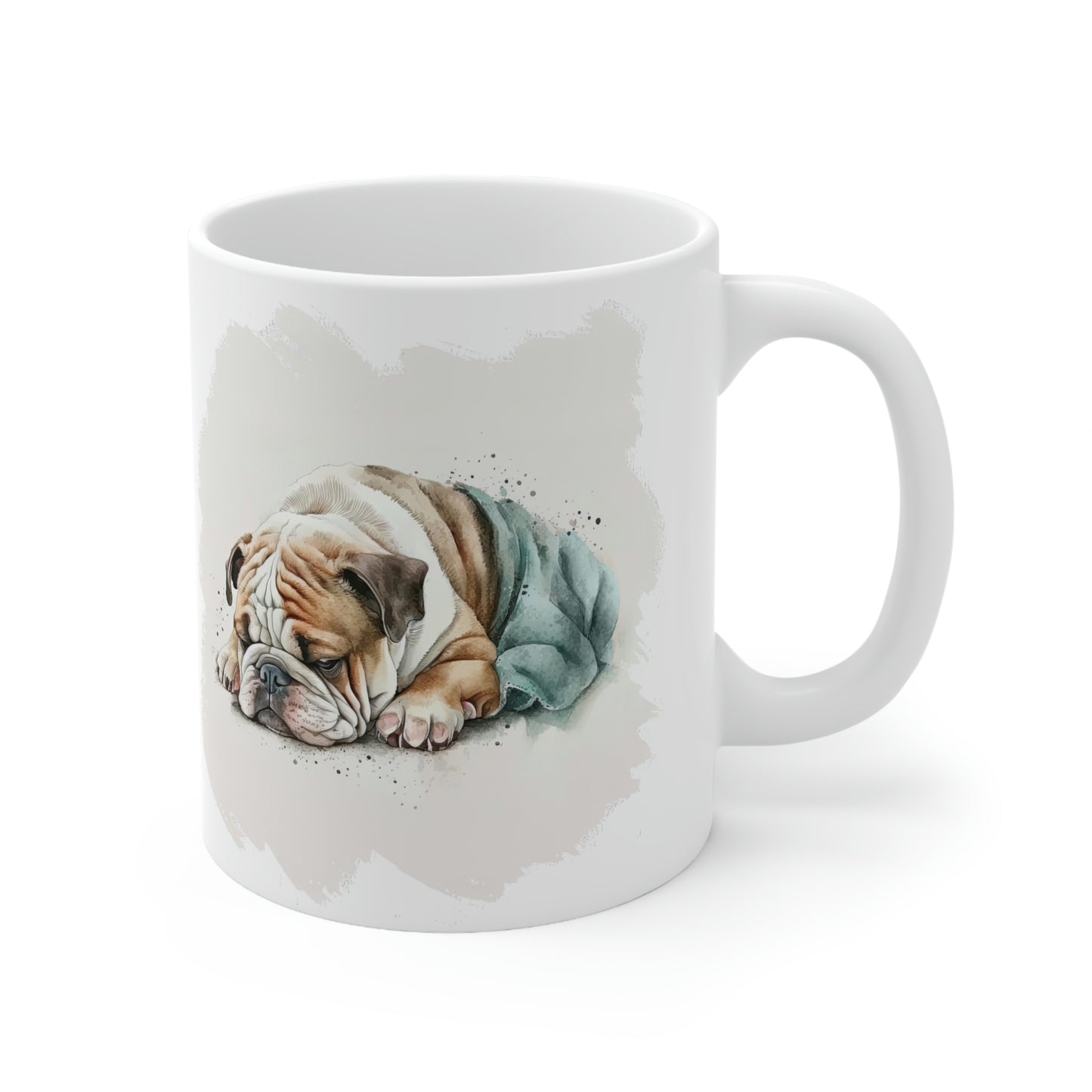 English Bulldog (Sleeping) Ceramic Mug