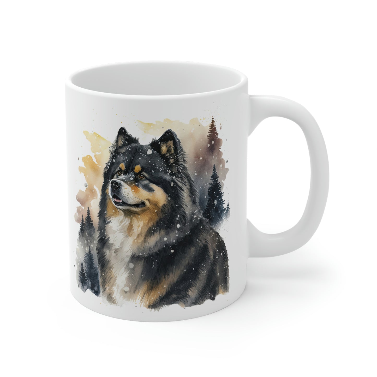 Finnish Lapphund - Snowy #3 - Mug