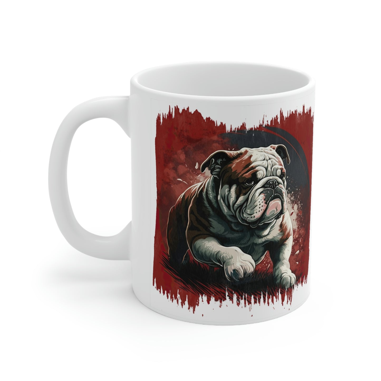 English Bulldog (Walking) Ceramic Mug