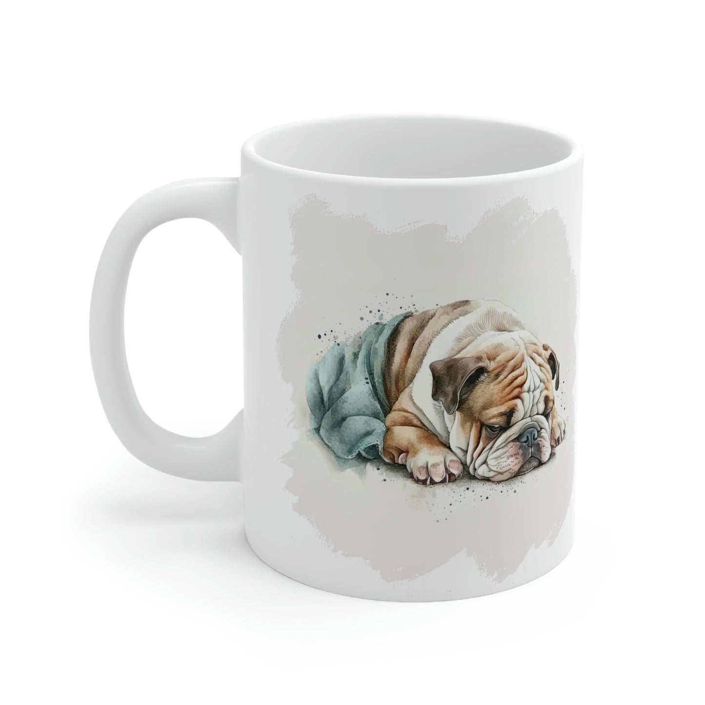 English Bulldog (Sleeping) Ceramic Mug
