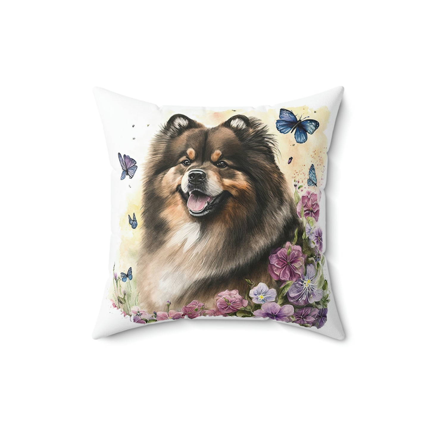 Finnish Lapphund - Spring #7 - Pillow