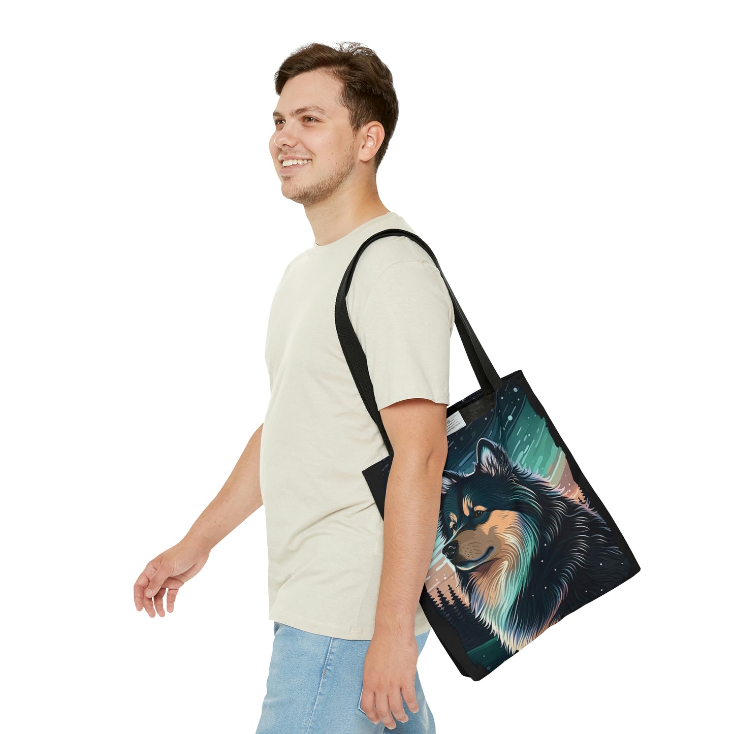 Finnish Lapphund - Stars #3 - Tote Bag