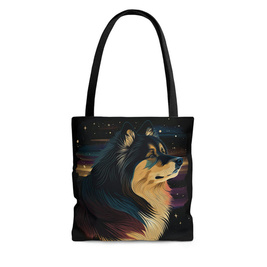 Finnish Lapphund - Stars #2 - Tote Bag