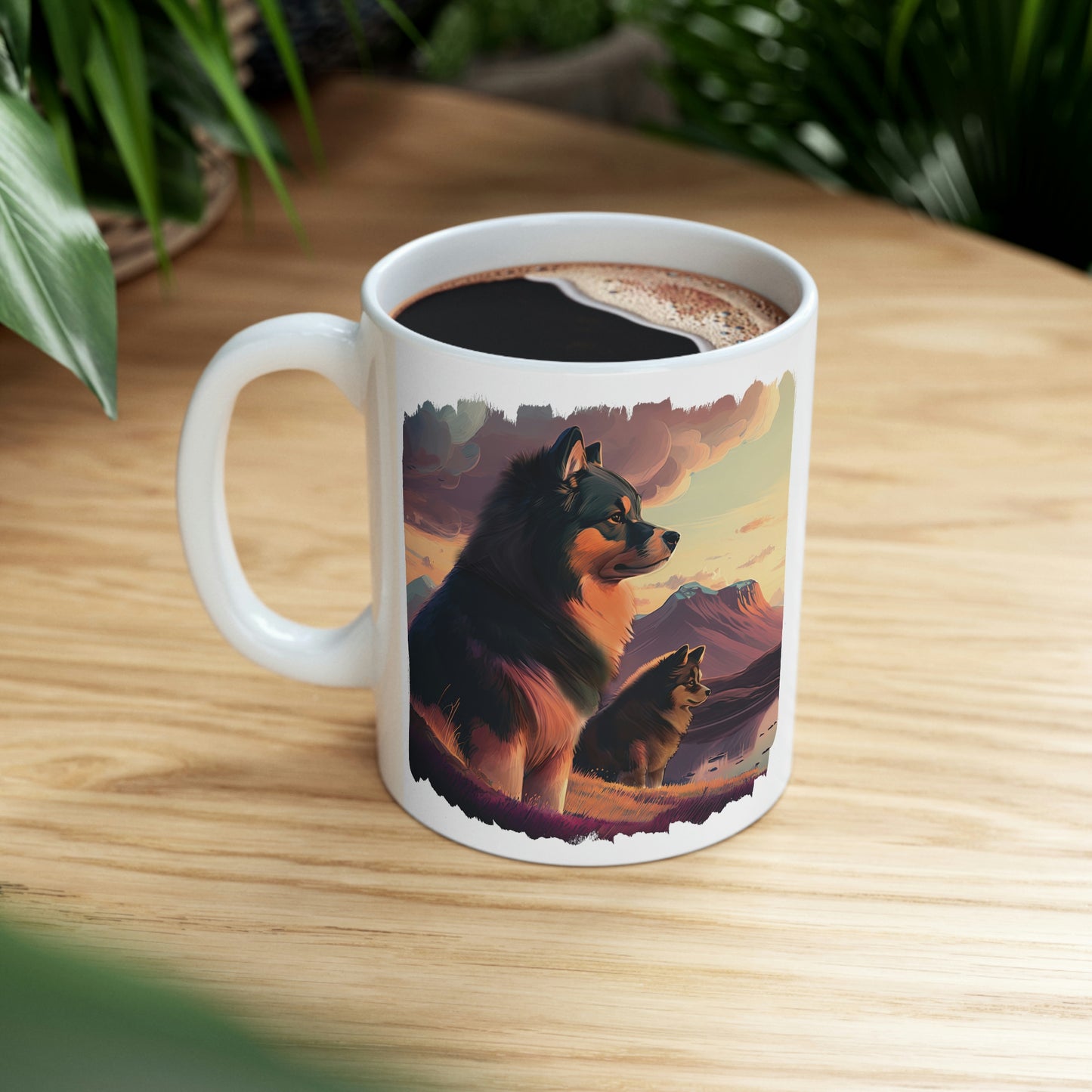 Finnish Lapphund - Field #1 - Mug