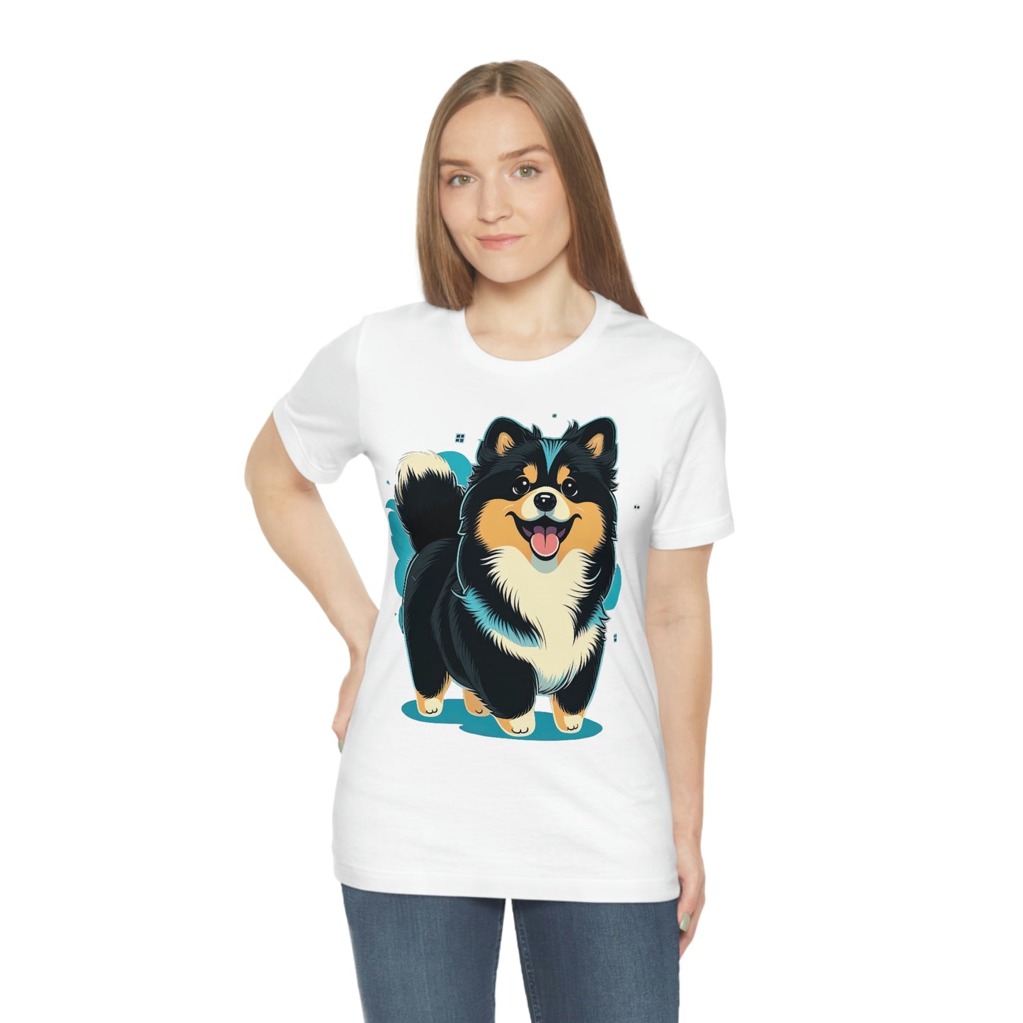 Finnish Lapphund - Cartoon #2 - T-Shirt