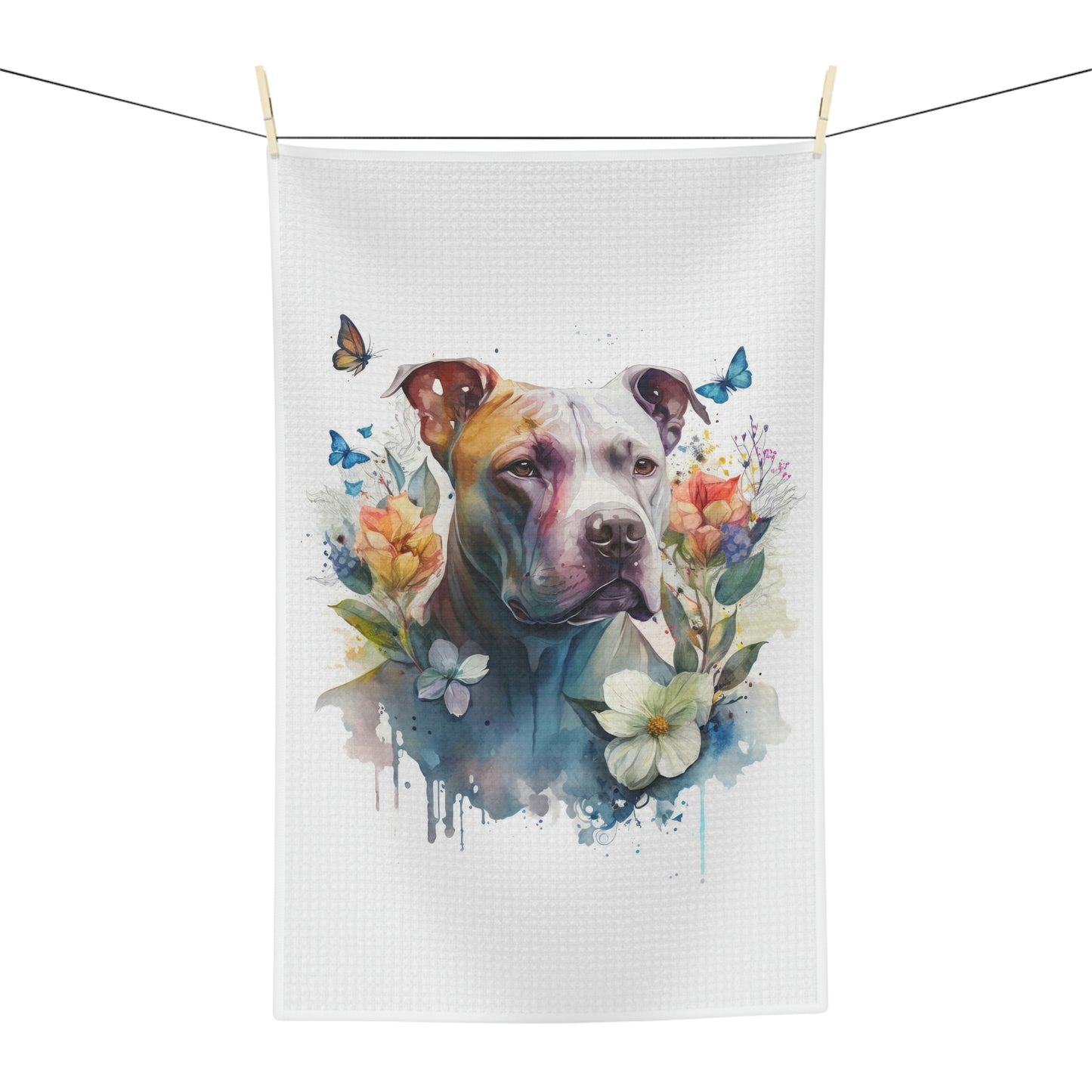 Pit Bull Soft Tea Towel