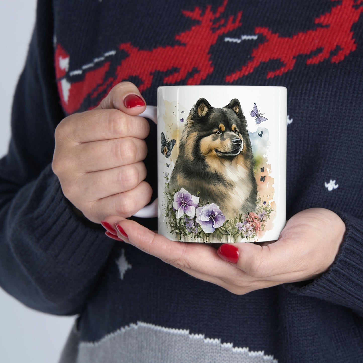 Finnish Lapphund - Spring #3 - Mug