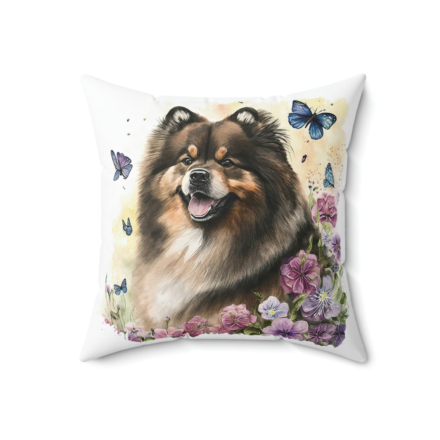 Finnish Lapphund - Spring #7 - Pillow