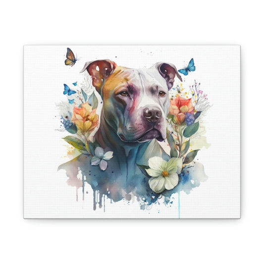 Pit Bull Canvas Gallery Wrap