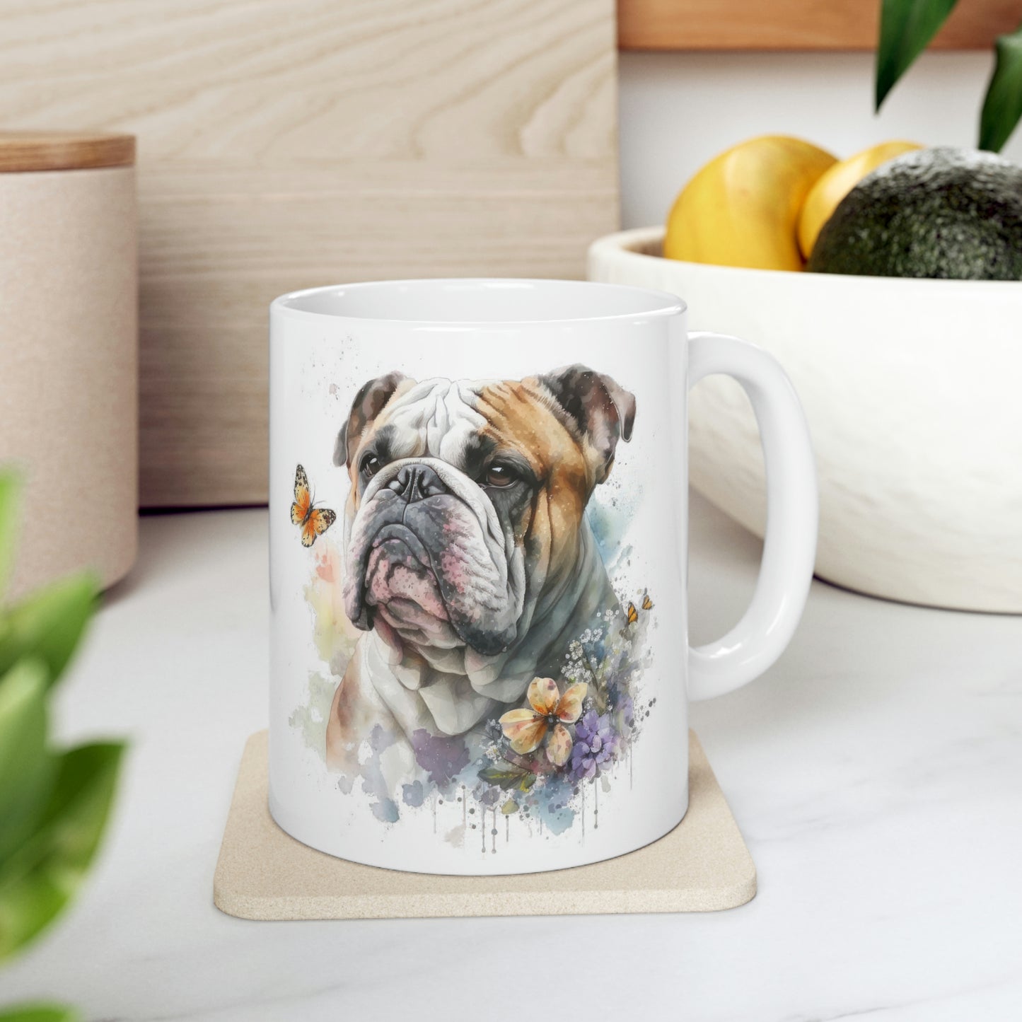 English Bulldog Ceramic Mug