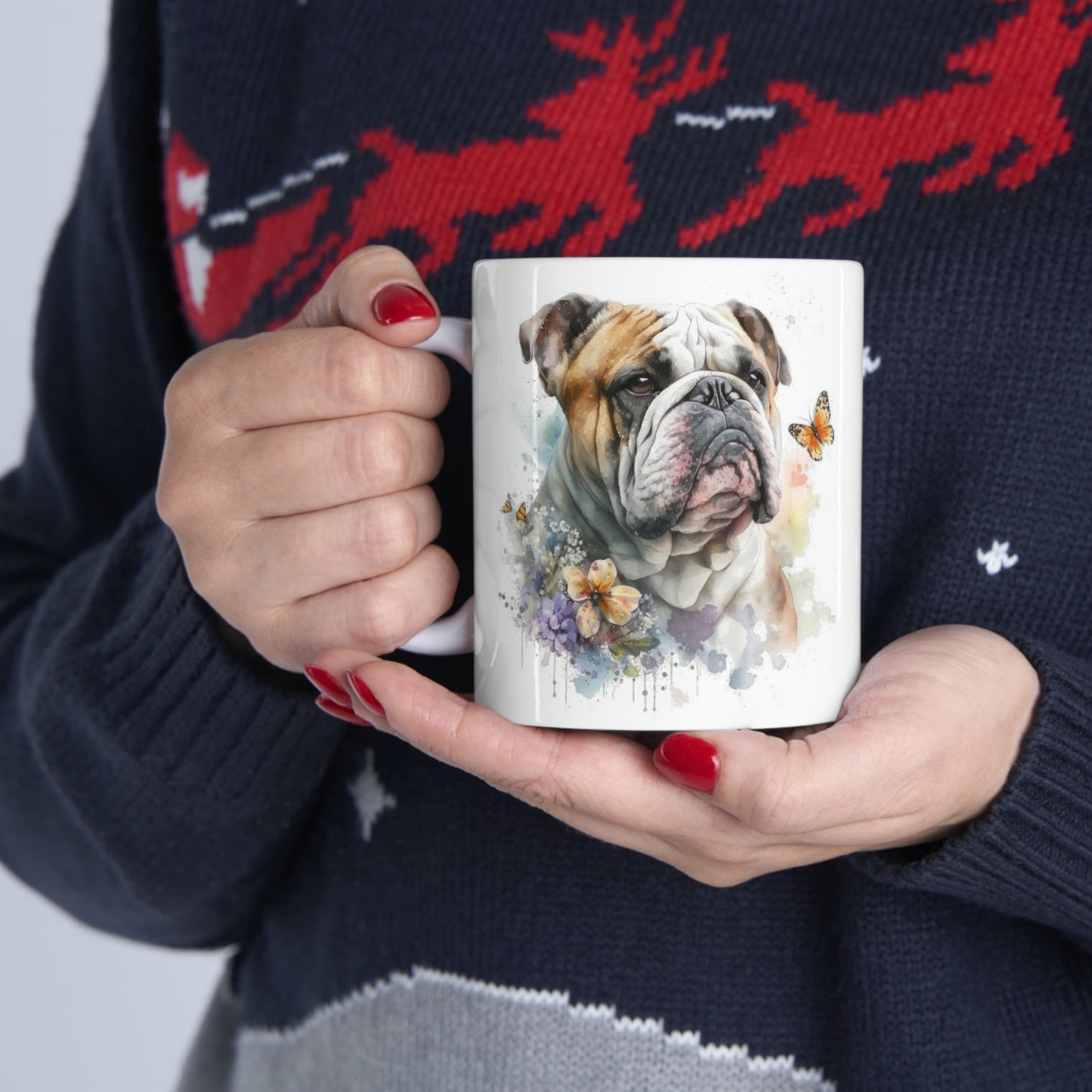 English Bulldog Ceramic Mug