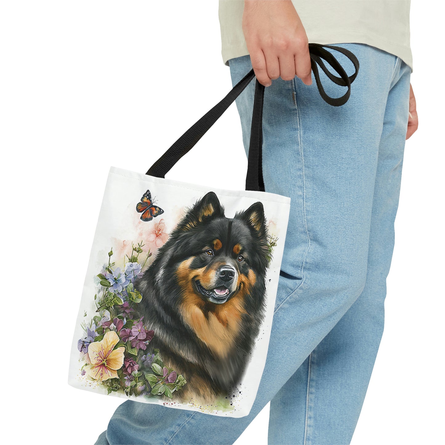 Finnish Lapphund - Spring #4 - Tote Bag