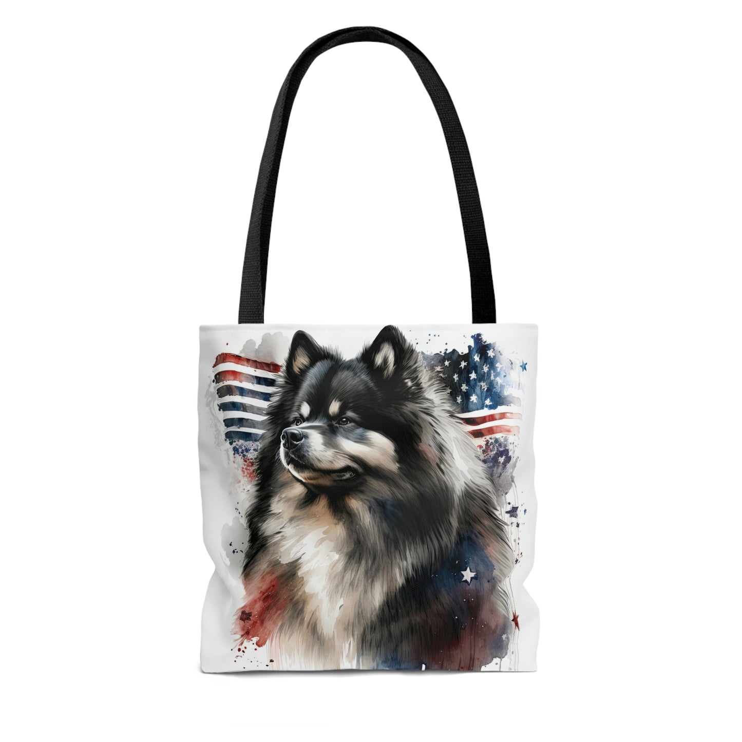 Finnish Lapphund - Patriotic #1 - Tote Bag