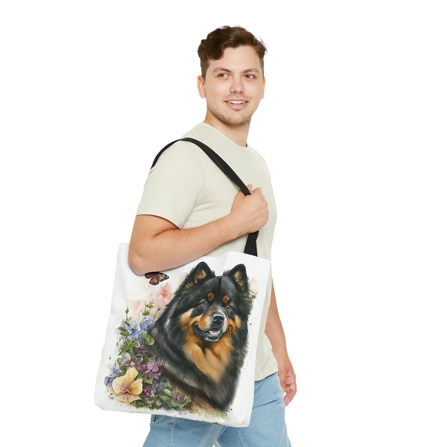 Finnish Lapphund - Spring #4 - Tote Bag